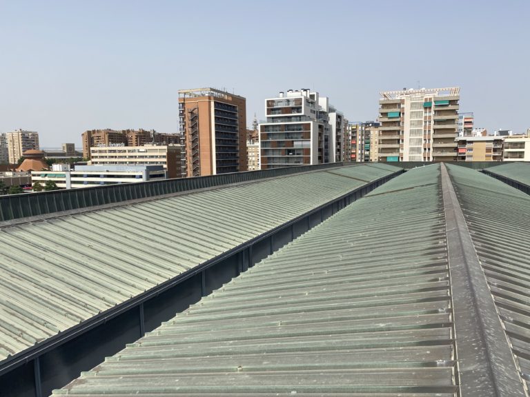 Urbanismo encara la recta final de las obras de emergencia para reparar las cubiertas del Auditorio