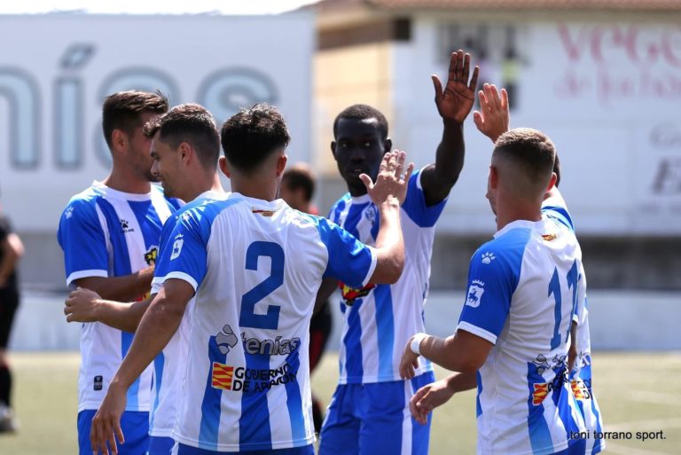 Victoria de la SD Ejea en la Copa Federación ante el Utebo