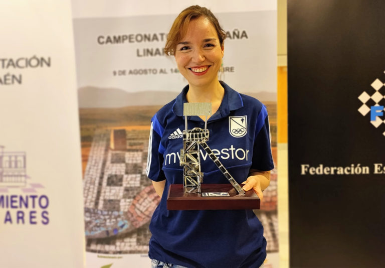 Sabrina Vega, de MyInvestor Casablanca, campeona de España femenina 2021 de ajedrez