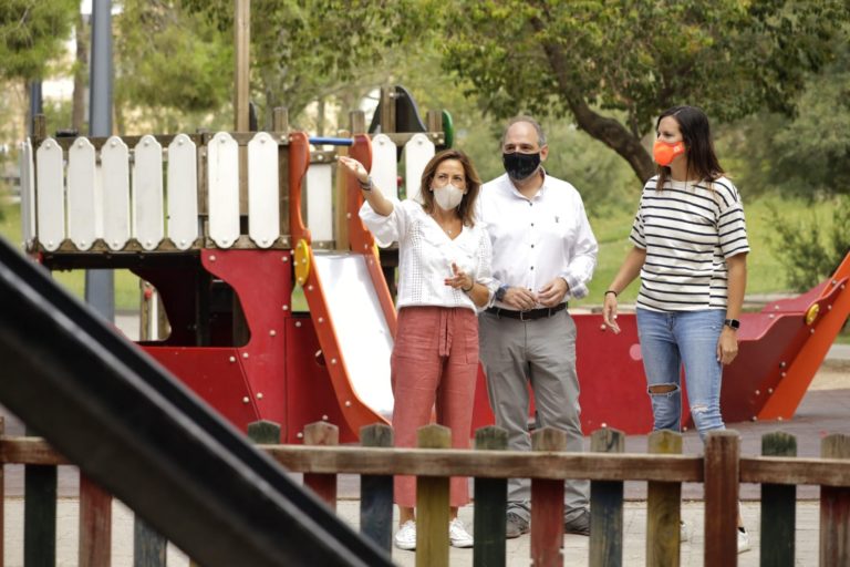El Parque Grande ampliará su oferta de ocio con una pista para bicicletas y una nueva zona de juegos infantiles