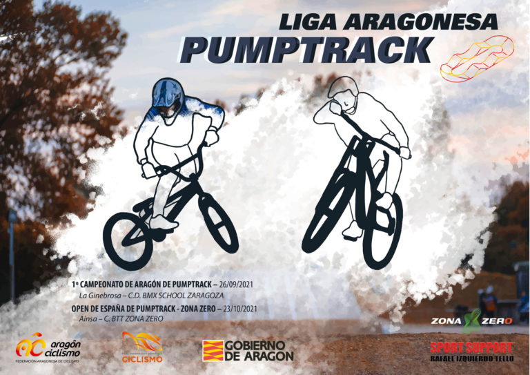 Este año Aragón contará por primera vez en su historia con la Liga Aragonesa de Pumptrack