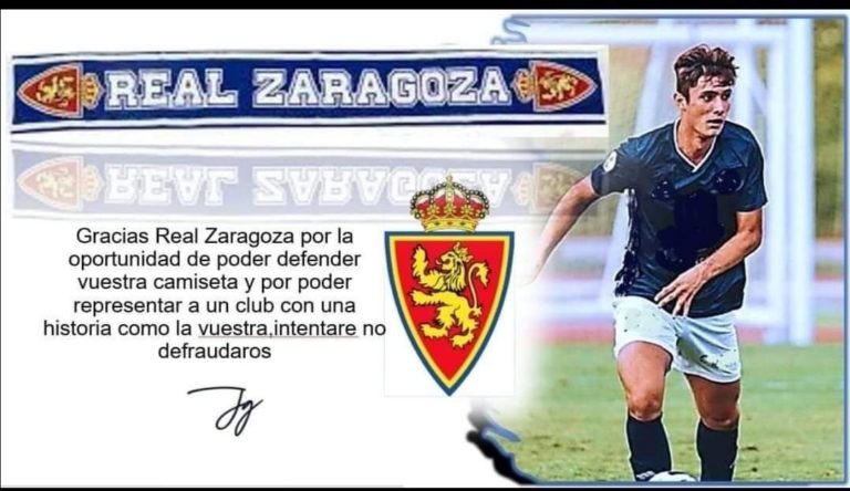 Joel Gaitán ficha por el Real Zaragoza juvenil