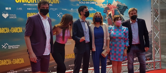 El Gobierno de Aragón presente en el estreno de la película ‘García y García’