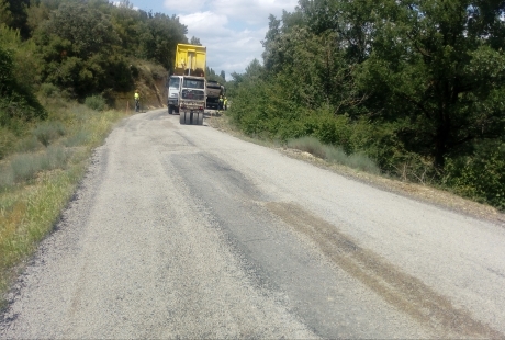 Afecciones al tráfico en la N-232 y en la A-68 por obras, en el tramo Gallur-Mallén