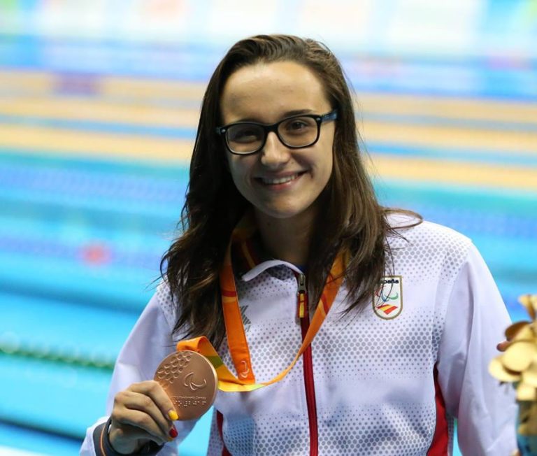 La nadadora de Stadium Casablanca María Delgado ya se encuentra en Tokyo para disputar los Juegos Paralímpicos