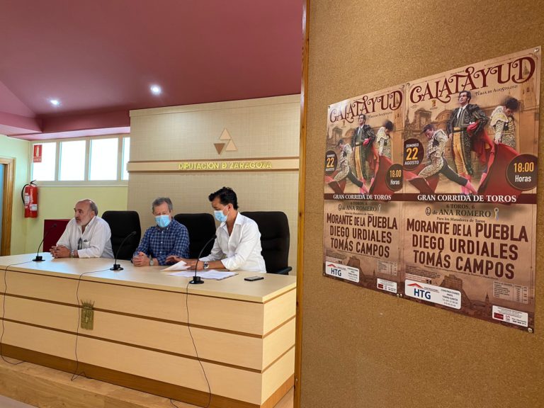 Calatayud inaugura las corridas de toros en Aragón con Morante de la Puebla