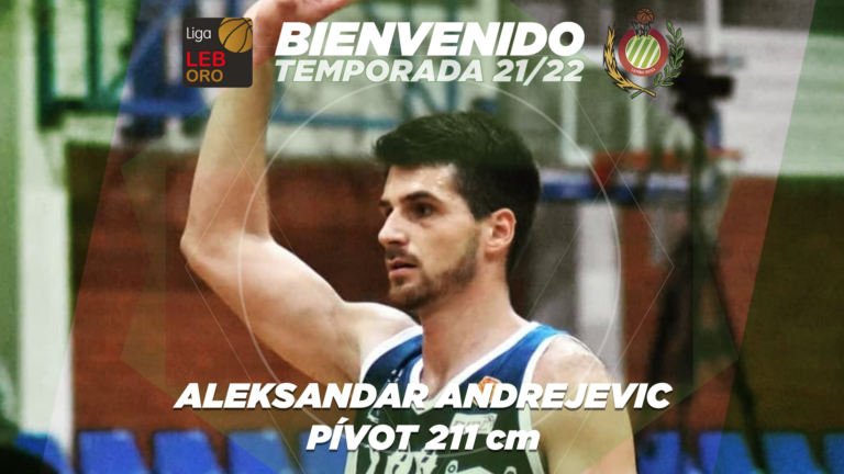 Aleksandar Andrejevic llega para esta temporada a la disciplina de Levitec Huesca