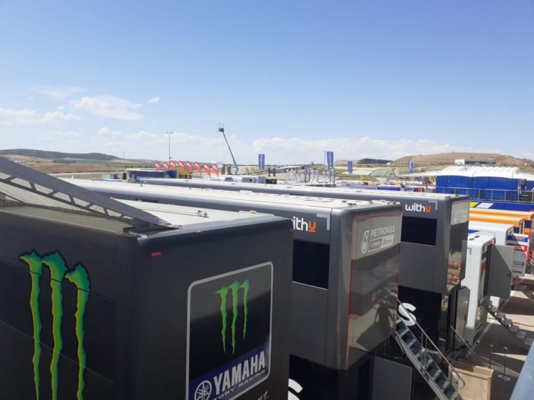 Todo preparado en Motorland para la celebración del Gran Premio de Aragón