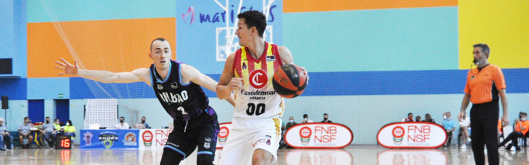 Casademont Zaragoza consigue su segunda victoria de la pretemporada ante Bilbao Basket (76-77)