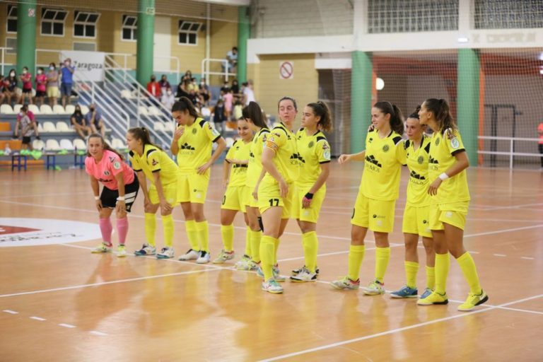 Intersala Zaragoza cae eliminado en penaltis ante el FS César Augusta en la Copa Aragón de Fútbol Sala Femenino