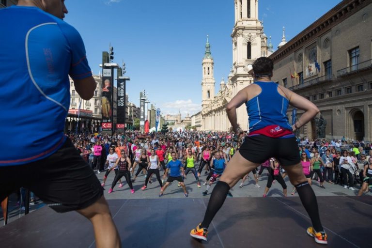 El Día del Deporte se celebrará este domingo en la plaza del Pilar con actividades para todos los públicos