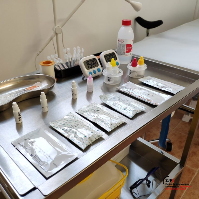 El Centro ZIPI, ha realizado 2151 pruebas rápidas de infecciones de transmisión sexual desde su apertura en noviembre de 2020