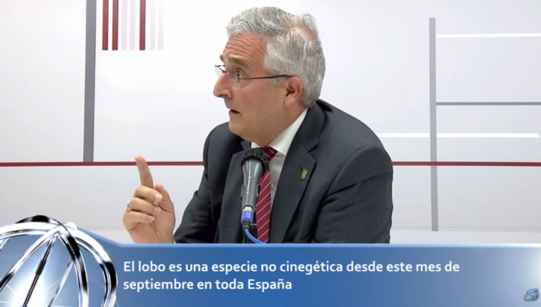 Joaquín Olona, sobre los lobos a los ganaderos en Aragón: «Tienen que entender que hay unas normas que tenemos que respetar y cumplir»