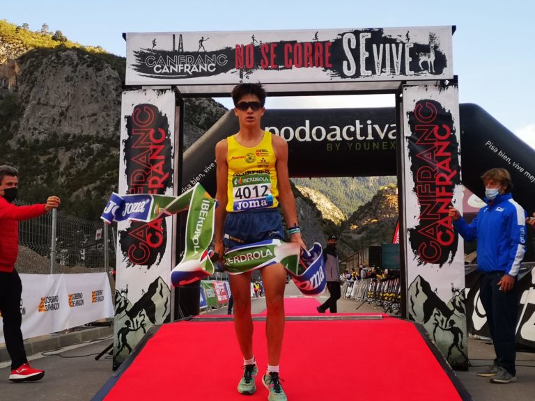 Sergio del Barrio se corona campeón de España de Trail Running Sub18