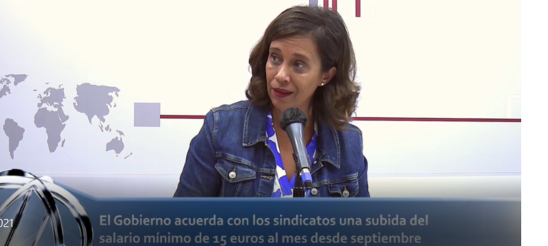 Marían Orós sobre el SMI: «Las subidas deben ser acompasadas en los tiempos, pero en este caso se ha hecho de espaldas a la mitad de los implicados»