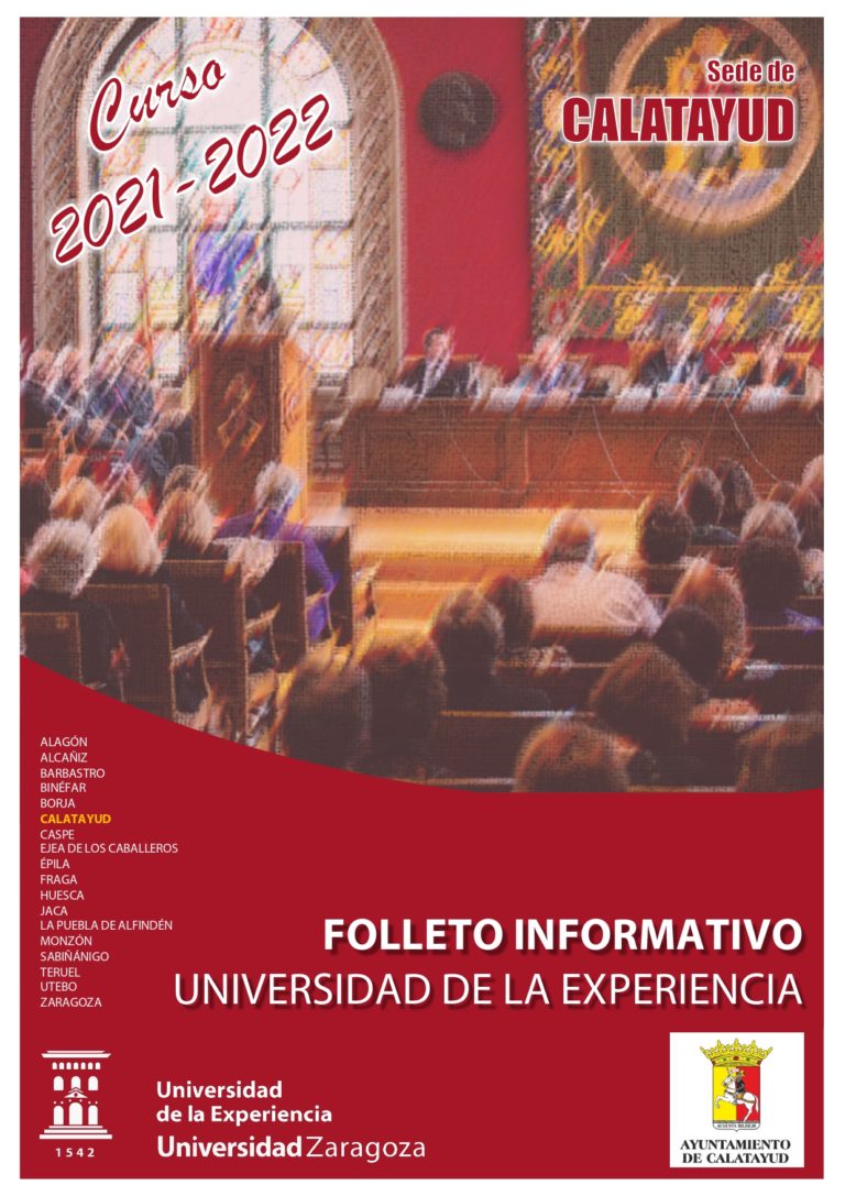 Inicia un nuevo curso de la Universidad de la Experiencia en Calatayud