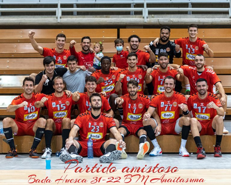 Bada Huesca consigue la victoria en su último amistoso de la pretemporada ante Helvetia Anaitasuna (31-22)