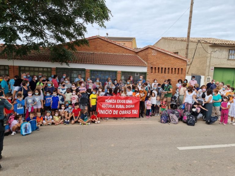 45 alumnos y alumnas no podrán iniciar el año escolar en Paniza