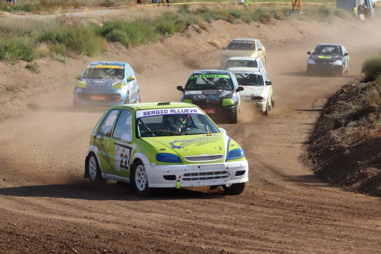 Suspendido el Autocross Villa de Calamocha debido a un accidente sufrido por el turolense Luis Martínez