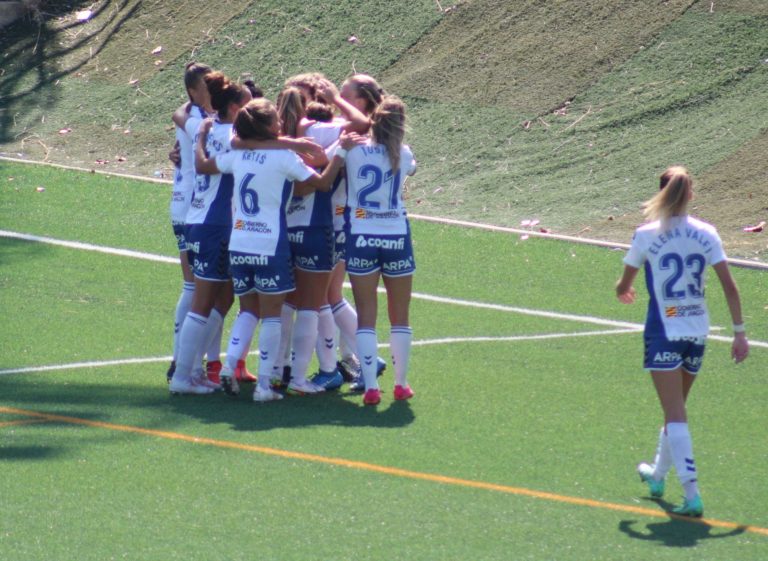 El Zaragoza CFF se enfrenta este domingo al recién ascendido CD Pradejón