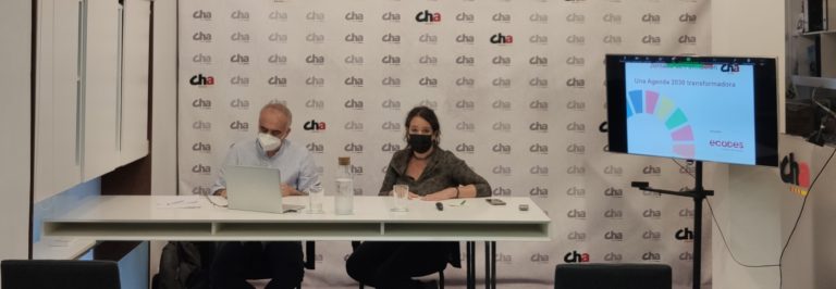 CHA organiza unas jornadas de formación sobre los Objetivos de Desarrollo Sostenible de la Agenda 2030