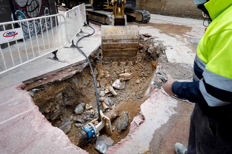 Ecociudad inicia la renovación del colector de la calle Bellavista en el barrio de San José