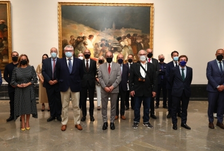 La recreación cinematográfica de ‘Los fusilamientos del 3 de mayo’ de Saura se presenta en sociedad en el Museo del Prado