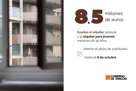 Abierto el plazo para la presentación de solicitudes para las ayudas al alquiler