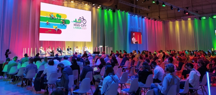 Soro explica la Estrategia Aragonesa de la Bicicleta en el congreso internacional Velo City en Lisboa