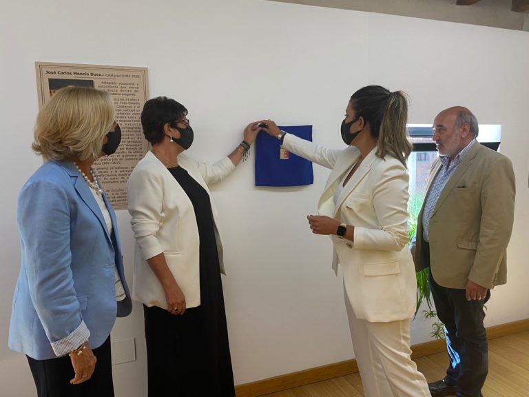 Inaugurado el Mirador José Carlos Moncín en la Biblioteca Municipal de Calatayud