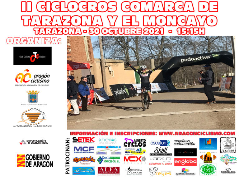 Tarazona acoge este sábado el II Ciclocross Comarca de Tarazona y el Moncayo