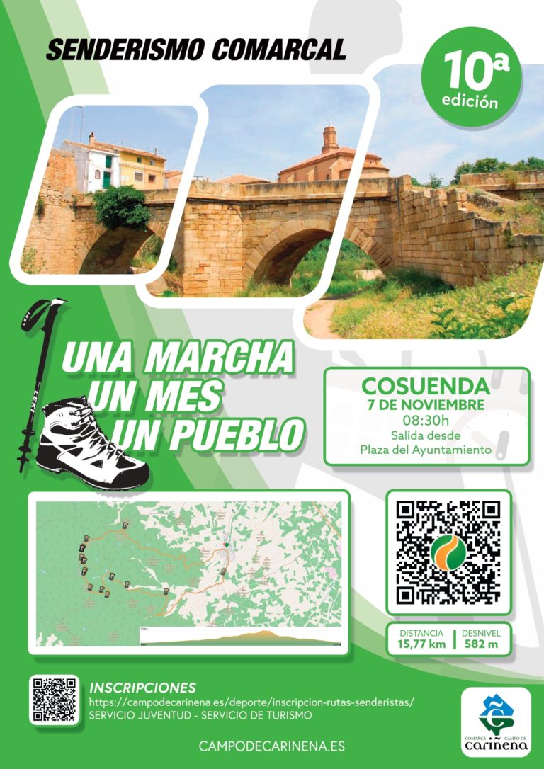 ‘Una marcha, un mes, un pueblo’ volverá el 7 de noviembre en Cosuenda