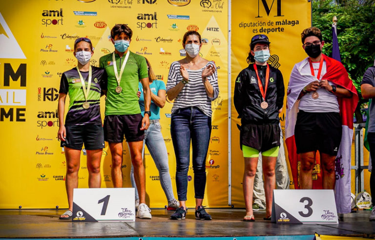 El equipo aragonés de Carreras por Montaña culmina la temporada con cuatro medallas en la Copa de España