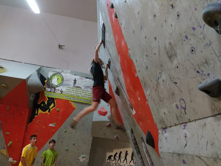 Este fin de semana tendrá lugar en Zaragoza la última prueba de la Copa de España de Escalada de Dificultad