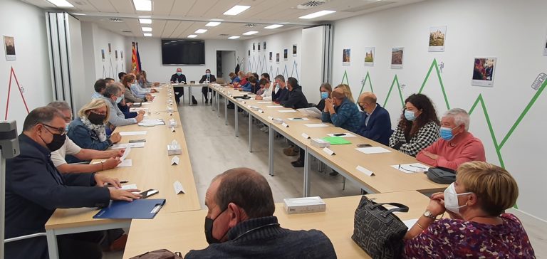 La Comarca de las Cinco Villas celebra su primer consejo presencial y rechaza el nuevo modelo del operativo de incencios que plantea la DGA