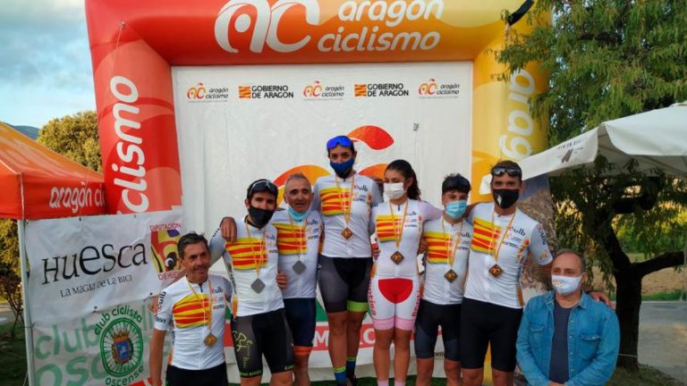 El Club Ciclista Oscense pone el broche final a la temporada de ruta en Aragón