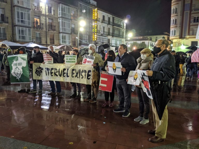 Teruel existe apoya la manifestación de Soria Ya exigiendo la implantación de las ayudas a empresas autorizadas por la UE