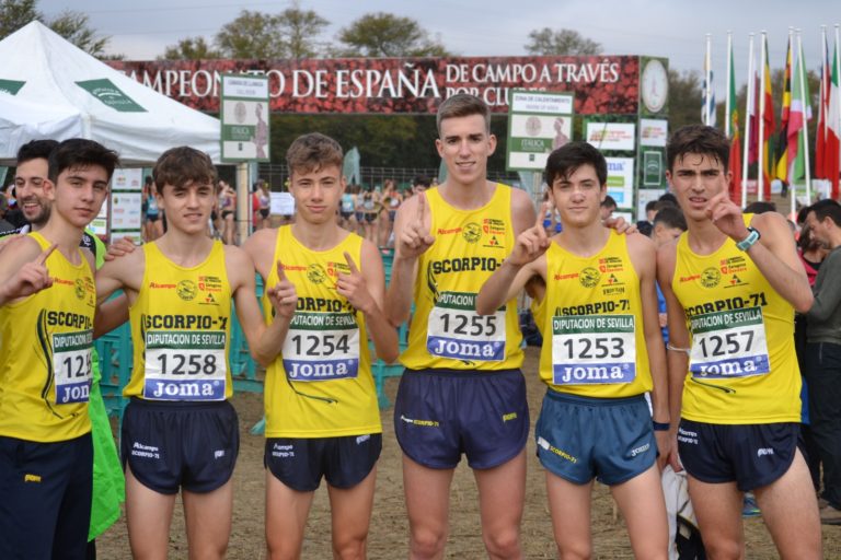 El Club zaragozano ALCAMPO-Scorpio 71 se alza con el oro en el Campeonato de España de Cross por clubes