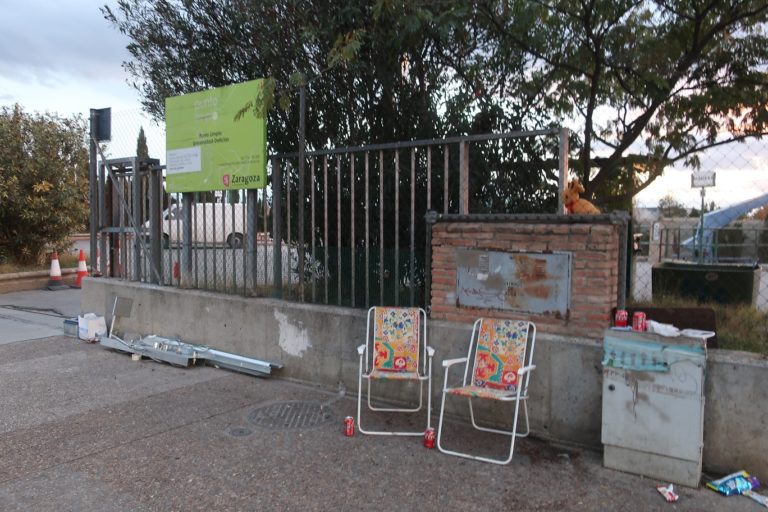 CSIF denuncia vandalismo en los puntos limpios de Zaragoza