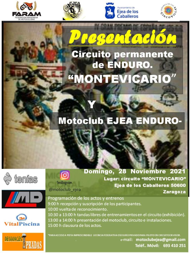 Nuevo circuito enduro en Ejea de los Caballeros