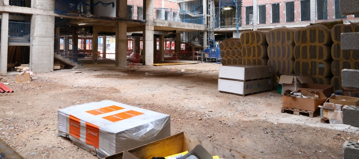La nueva Facultad de Filosofía y Letras avanza a buen ritmo