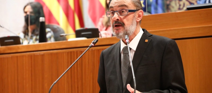 El Pacto, la gran directriz con la que Lambán abre el Debate de la Comunidad