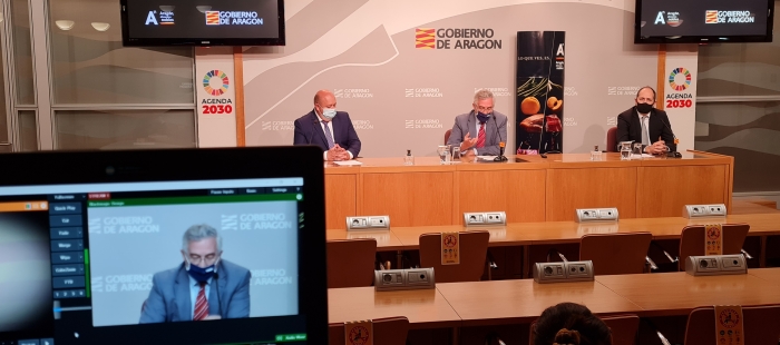 Las cooperativas agroalimentarias aragonesas presentan la campaña “Naturalmente unidos por Aragón”