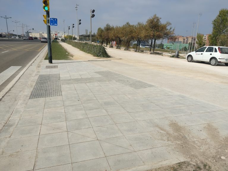 Finalizan las obras de los pasos peatonales de la Avenida ciudad de Soria