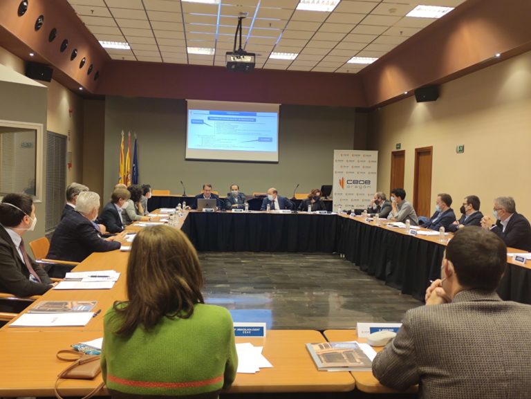 CEOE Aragón sitúa las previsiones de crecimiento económico de Aragón para 2022 en un 5%