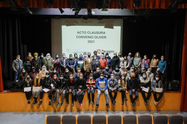 Más de 140 personas en situación vulnerable se forman para el empleo en Oliver
