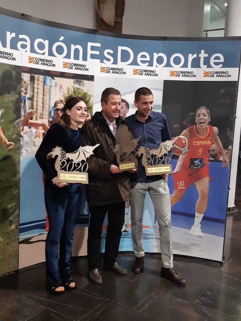 María Laborda y Daniel Osanz, Mejores Deportistas Aragoneses 2020