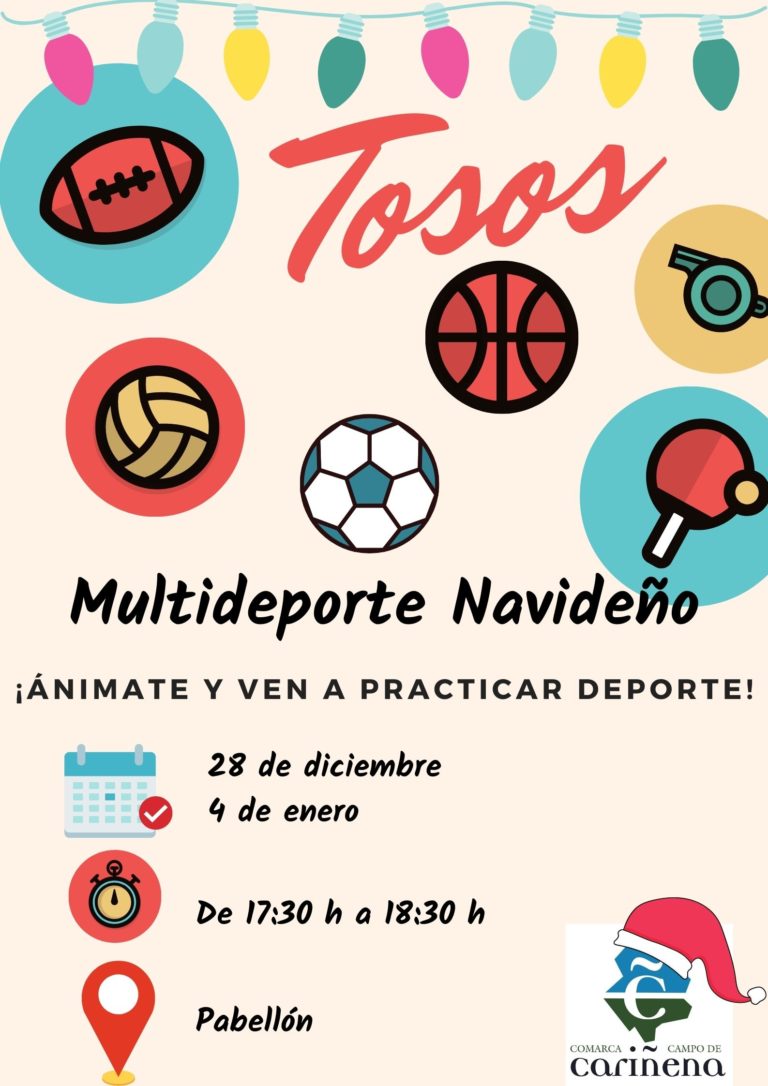 La Comarca Campo de Cariñena apuesta por el deporte en Navidad