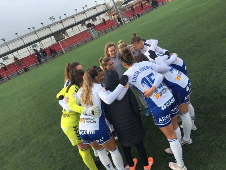 Derrota del Zaragoza CFF a domicilio ante el DUX Logroño (2-1)