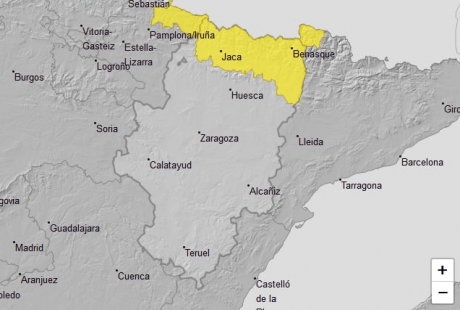 Aviso amarillo por aludes en el Pirineo oscense